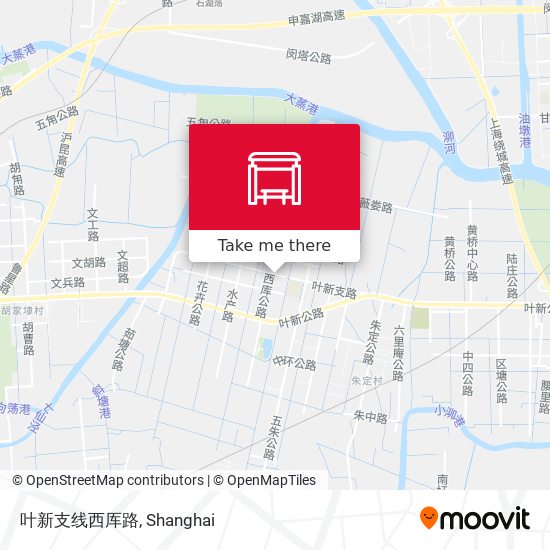 叶新支线西厍路 map