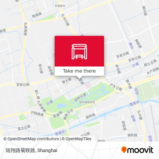 陆翔路菊联路 map
