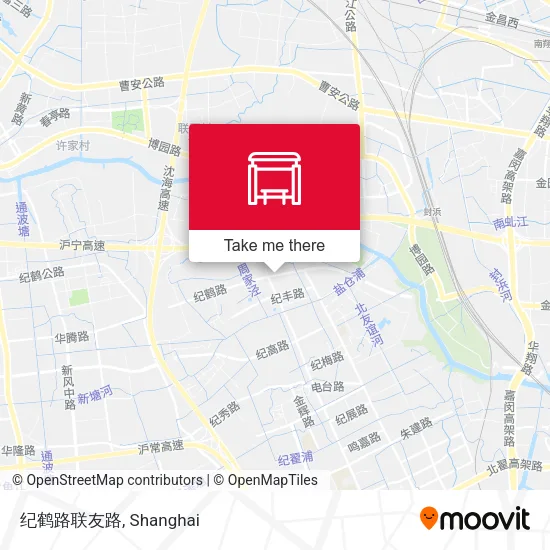 纪鹤路联友路 map