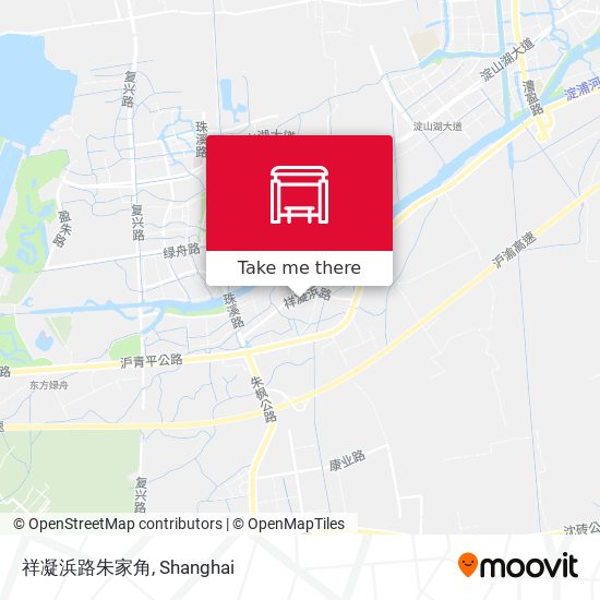 祥凝浜路朱家角 map