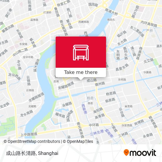 成山路长清路 map