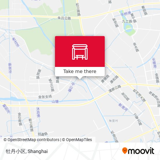 牡丹小区 map