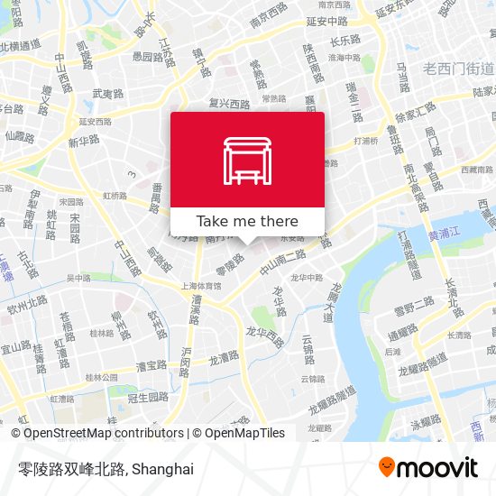 零陵路双峰北路 map