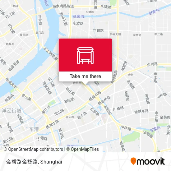 金桥路金杨路 map