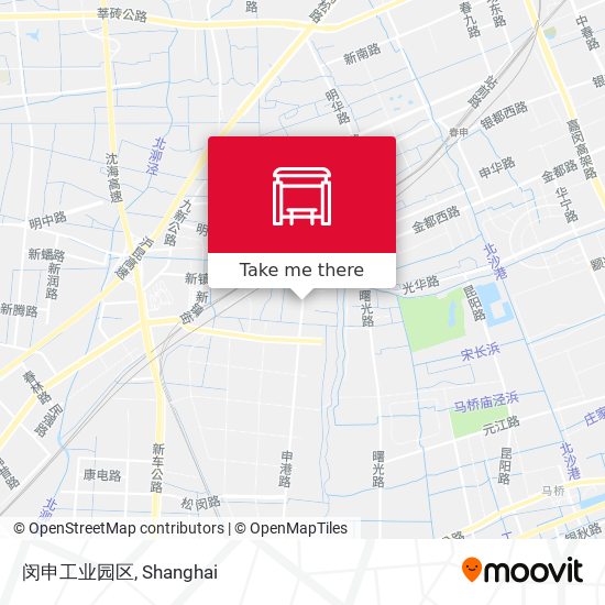 闵申工业园区 map