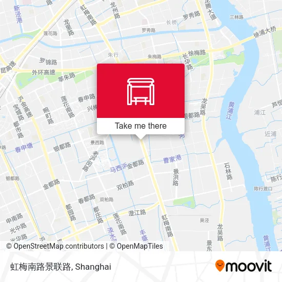 虹梅南路景联路 map