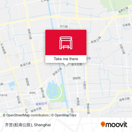 齐贤(航南公路) map