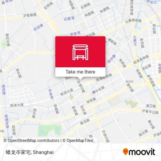 蟠龙岑家宅 map