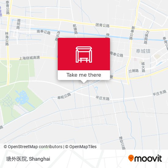 塘外医院 map