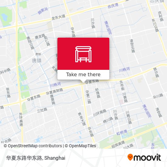 华夏东路华东路 map