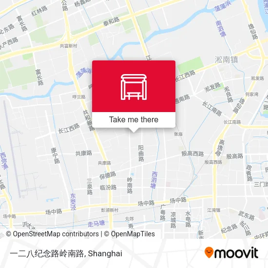 一二八纪念路岭南路 map