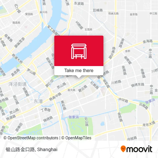 银山路金口路 map