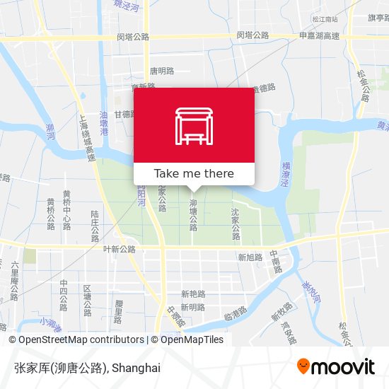 张家厍(泖唐公路) map
