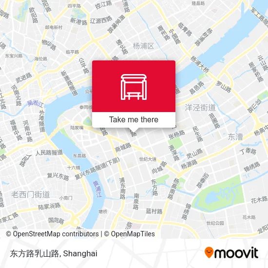 东方路乳山路 map