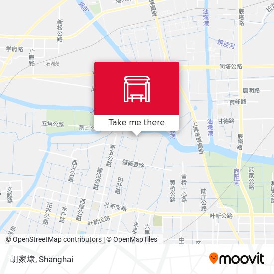 胡家埭 map