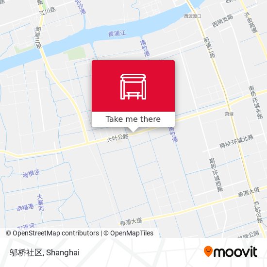 邬桥社区 map