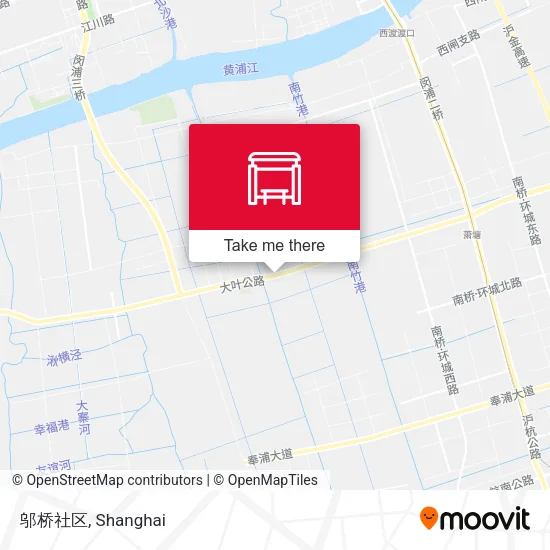 邬桥社区 map