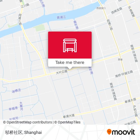 邬桥社区 map