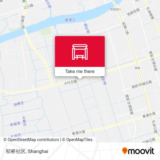 邬桥社区 map