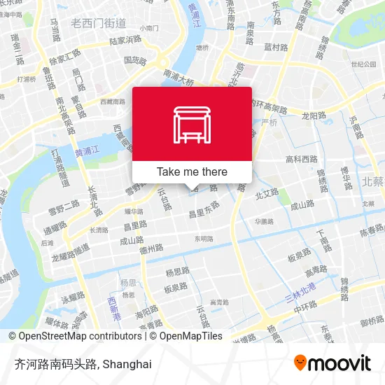 齐河路南码头路 map