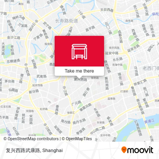 复兴西路武康路 map