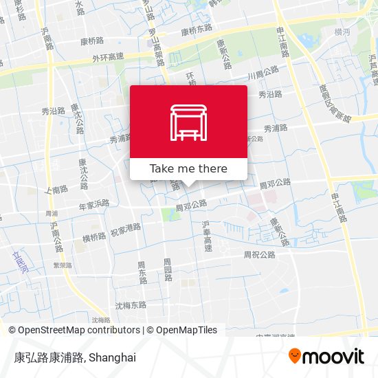 康弘路康浦路 map