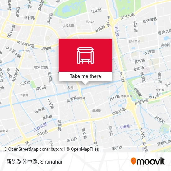 新陈路莲中路 map