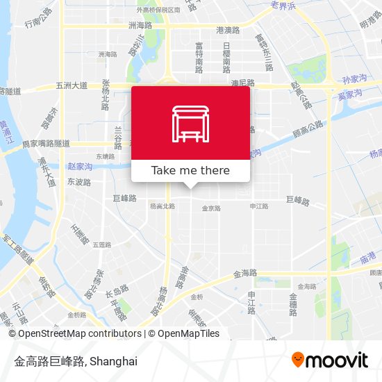 金高路巨峰路 map