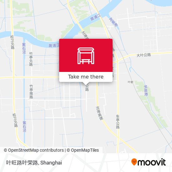 叶旺路叶荣路 map