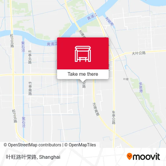 叶旺路叶荣路 map