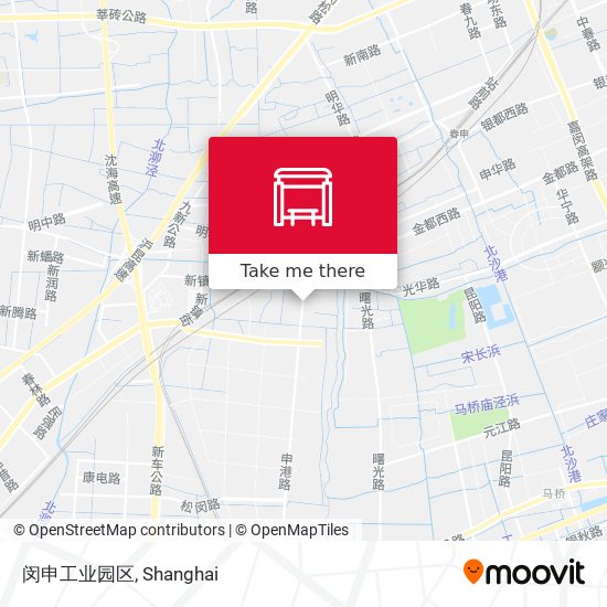 闵申工业园区 map