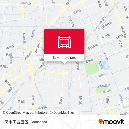 闵申工业园区 map