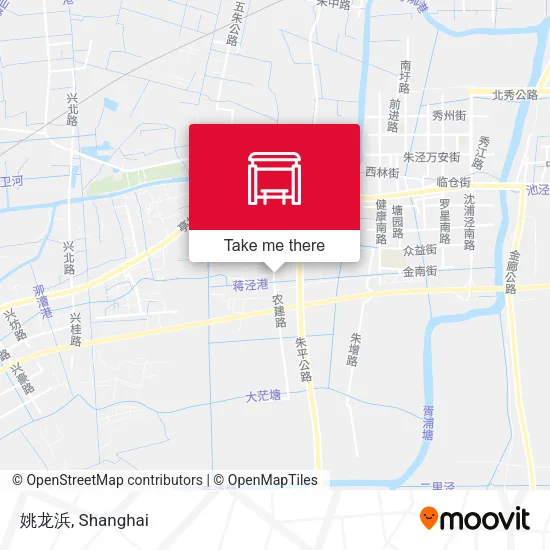 姚龙浜 map