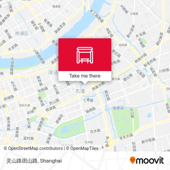 灵山路崮山路 map