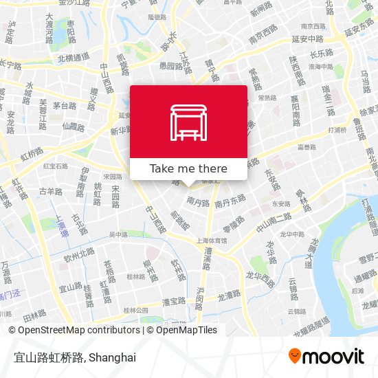 宜山路虹桥路 map