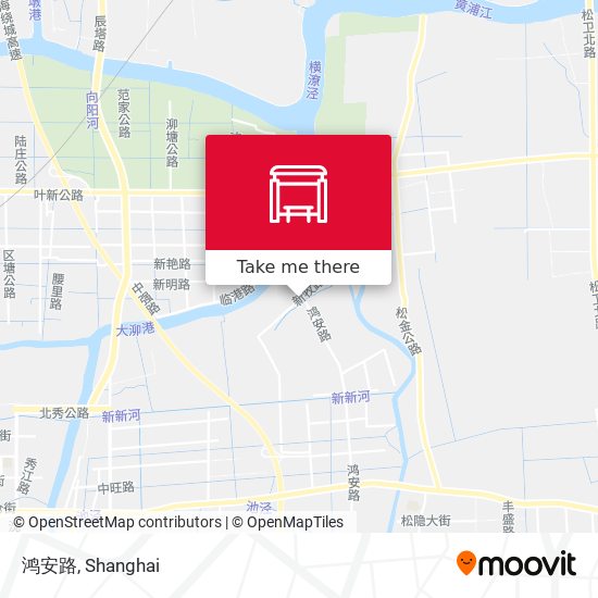 鸿安路 map