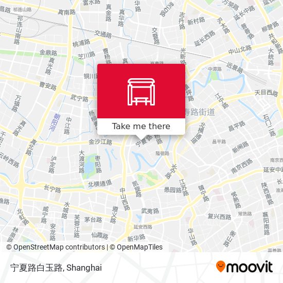 宁夏路白玉路 map