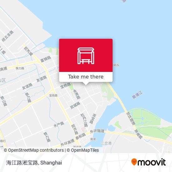 海江路淞宝路 map