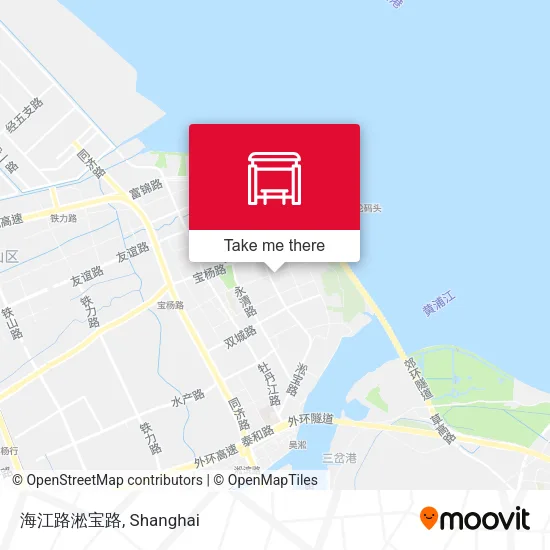 海江路淞宝路 map