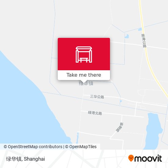 绿华镇 map
