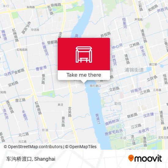 车沟桥渡口 map