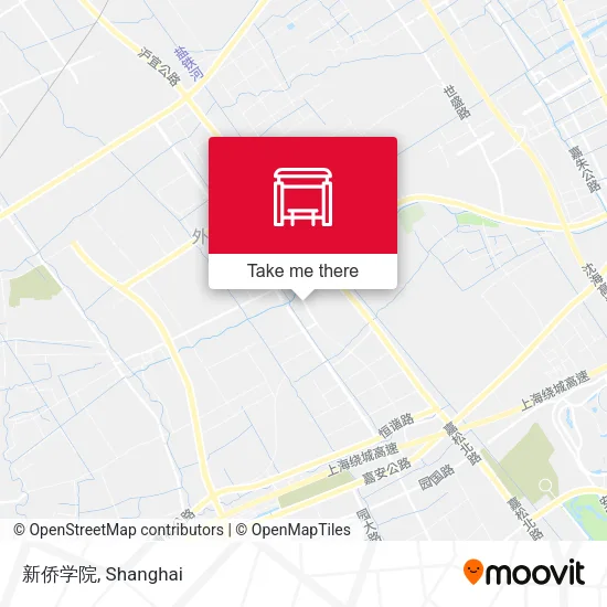 新侨学院 map