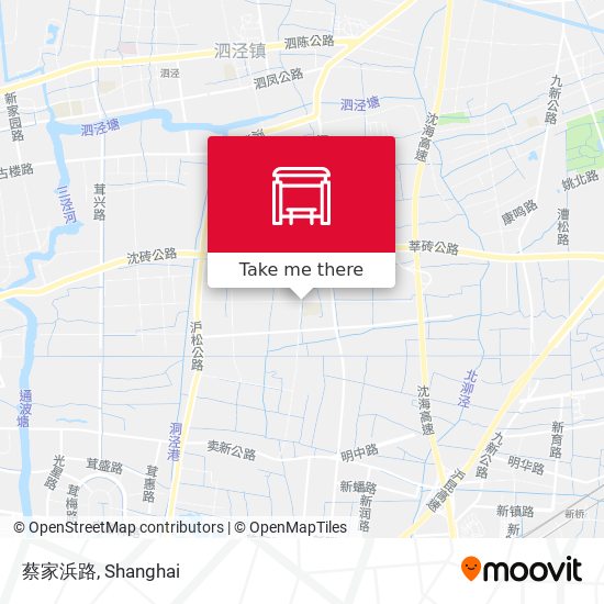 蔡家浜路 map