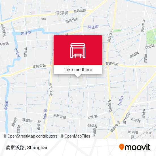 蔡家浜路 map