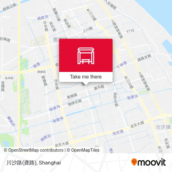 川沙路(龚路) map