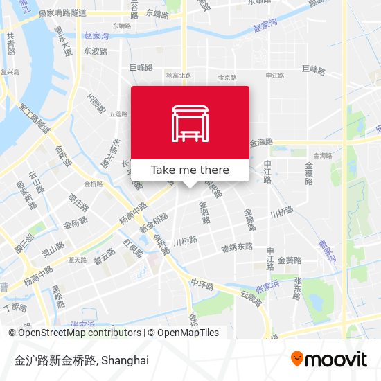 金沪路新金桥路 map