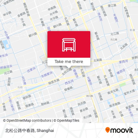 北松公路中春路 map