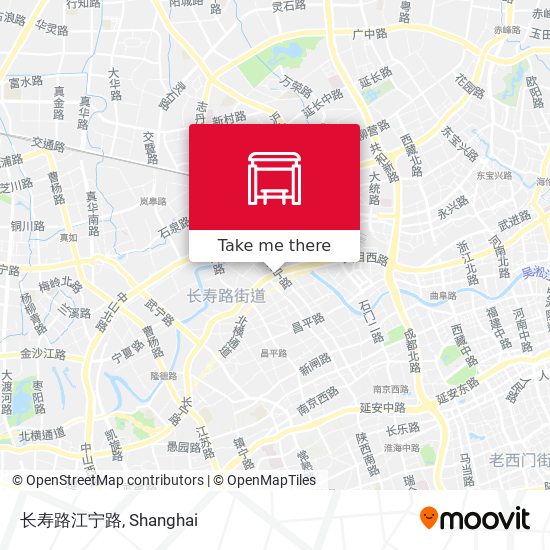 长寿路江宁路 map