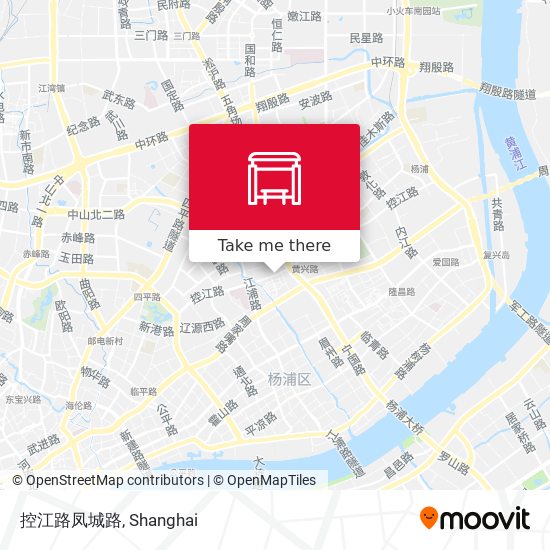 控江路凤城路 map