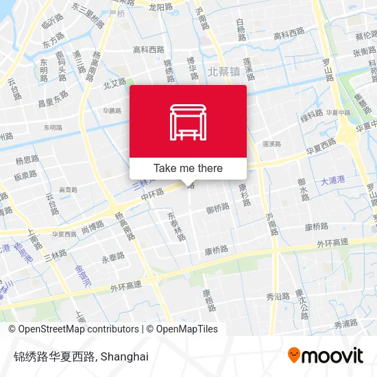 锦绣路华夏西路 map